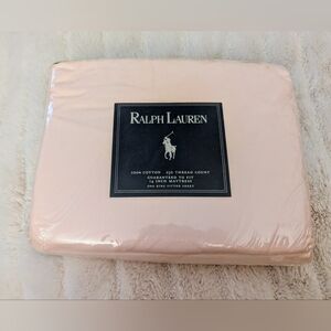 Brand New Ralph Lauren Soft Pink Fitted Sheet - King